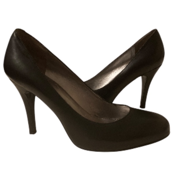 Marc Fisher Almond Toe Leather Pumps - Picture 1 of 7